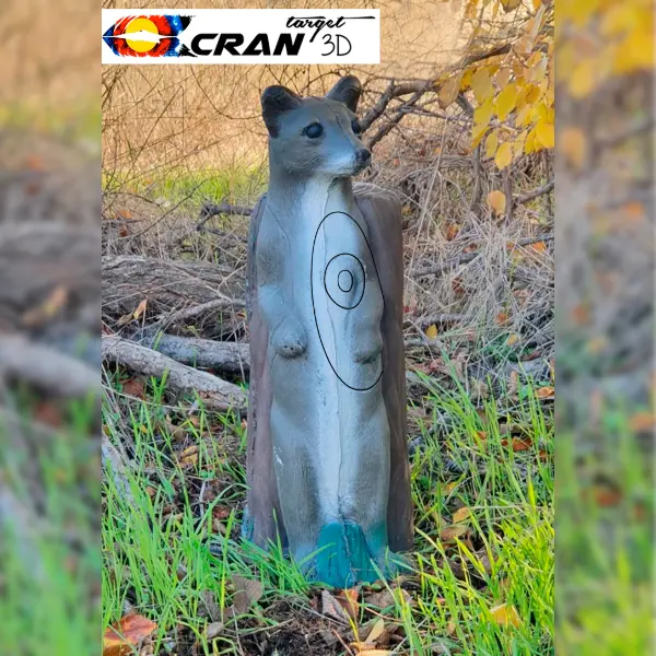 CRAN TARGET 3D Marder 3D Target für Bogenschießen