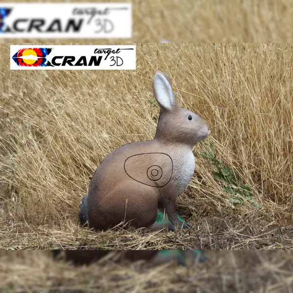 CRAN TARGET 3D Hase 3D Target für Bogenschießen