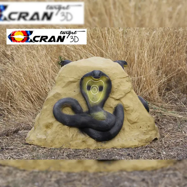 CRAN TARGET 3D Cobra 3D Target für Bogenschießen
