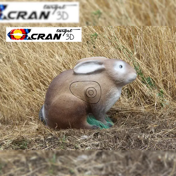 CRAN TARGET 3D Hase 3D Target für Bogenschießen
