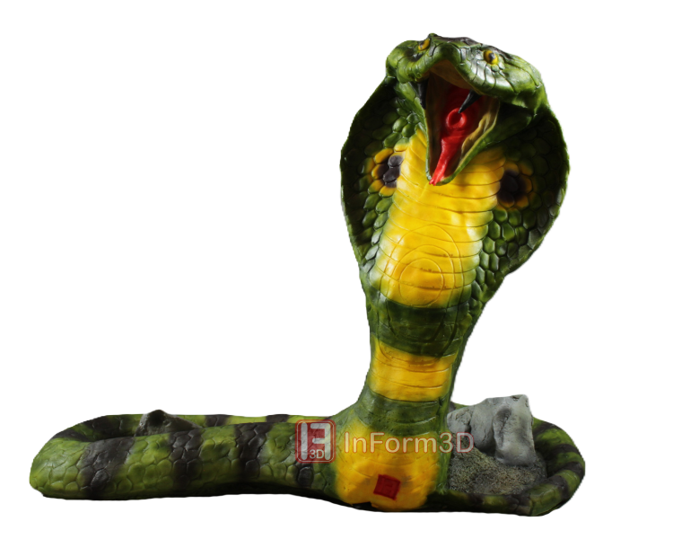 InForm 3D Cobra / Kobra / Schlange 3D Target für Bogenschießen