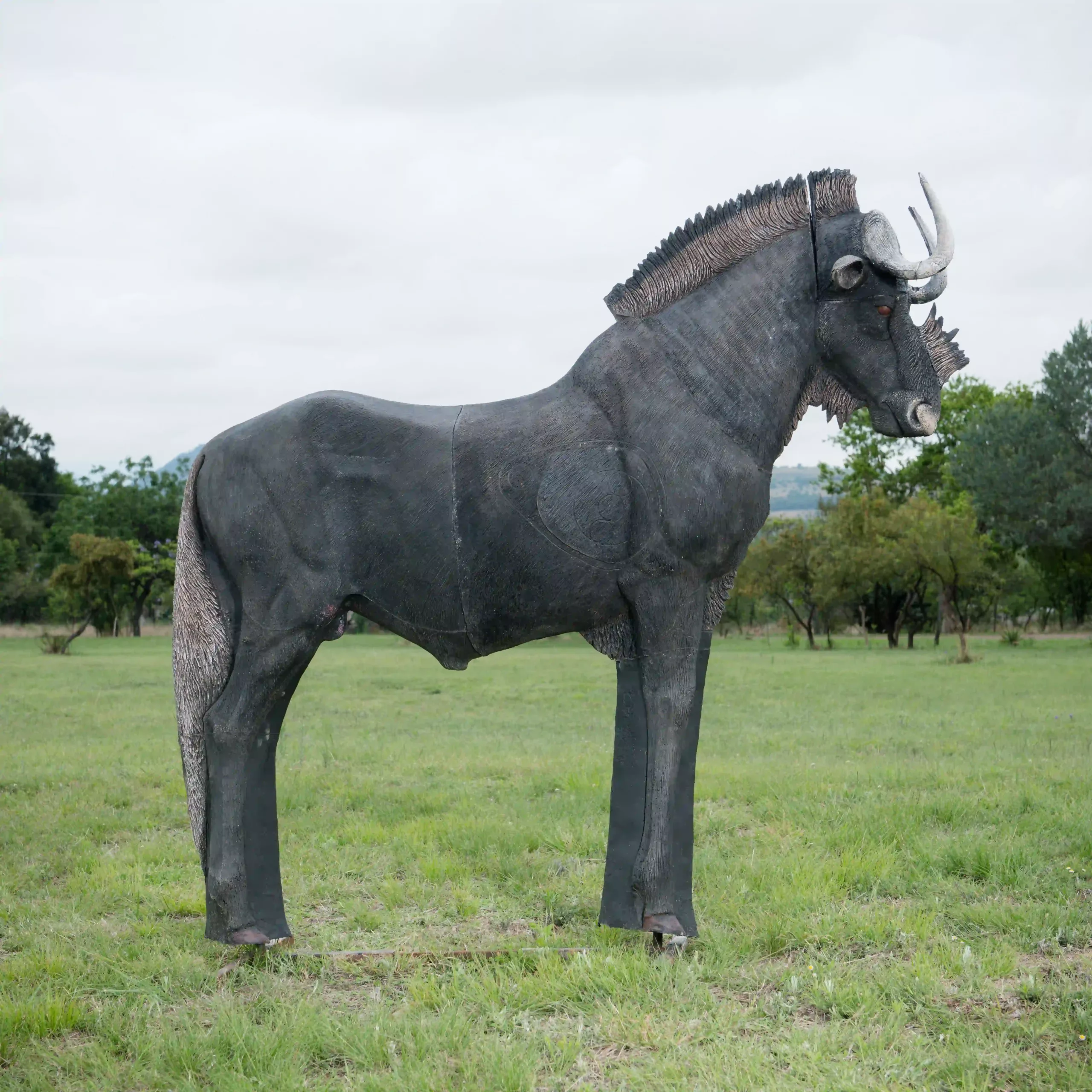 Wildcrete Schwarzgnu 3D Target für Bogenschießen