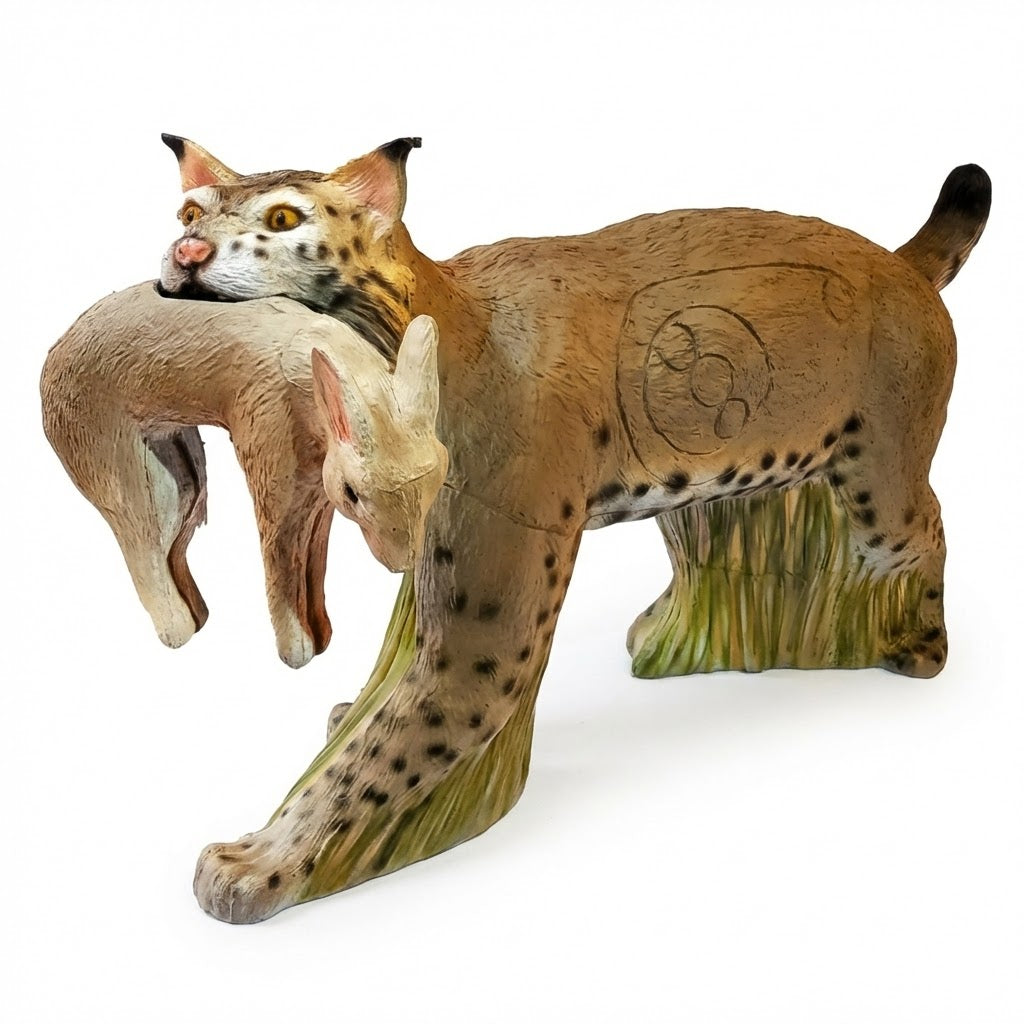 Kong 3D Targets Rotluchs mit Kaninchen 3D Target für Bogenschießen