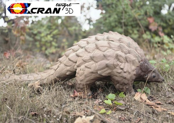 CRAN TARGET 3D Gürteltier 3D Target für Bogenschießen