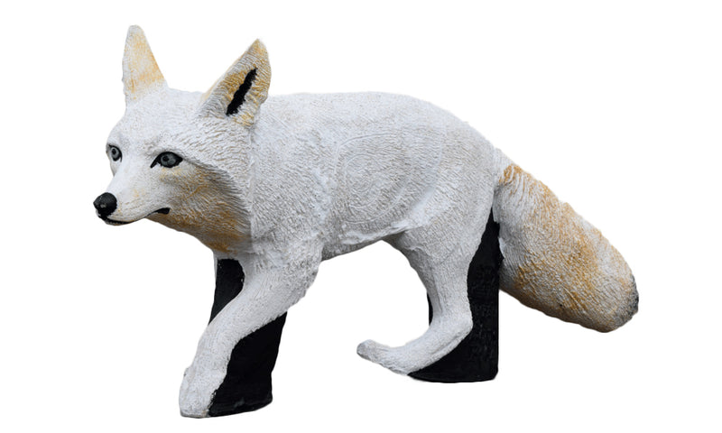 Wildcrete Schneefuchs anschleichend 3D Target für Bogenschießen