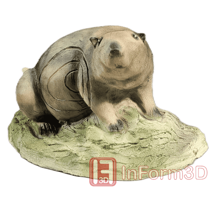 InForm 3D Murmeltier 3D Target für Bogenschießen