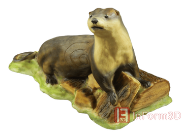 InForm 3D Fischotter 3D Target für Bogenschießen