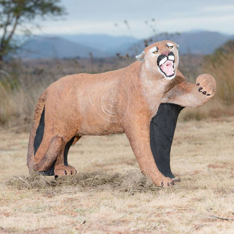 Wildcrete Berglöwe / Puma 3D Target für Bogenschießen