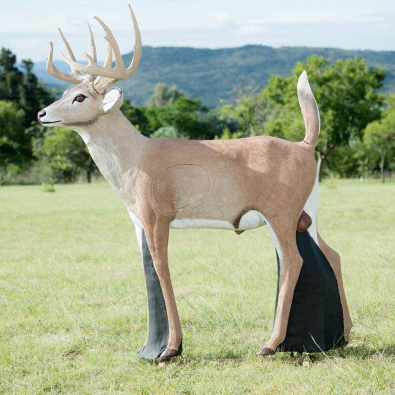 Wildcrete Weißwedelhirsch 3D Target für Bogenschießen