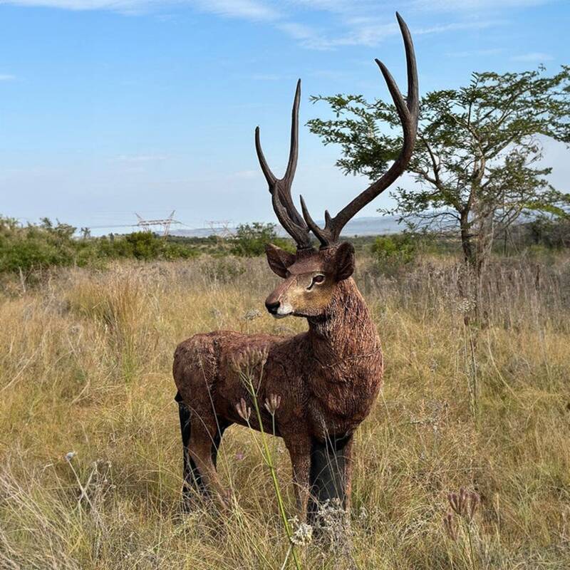 Wildcrete Rusa Hirsch 3D Target für Bogenschießen