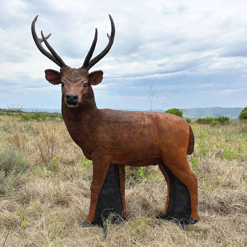 Wildcrete Sambar Hirsch 3D Target für Bogenschießen
