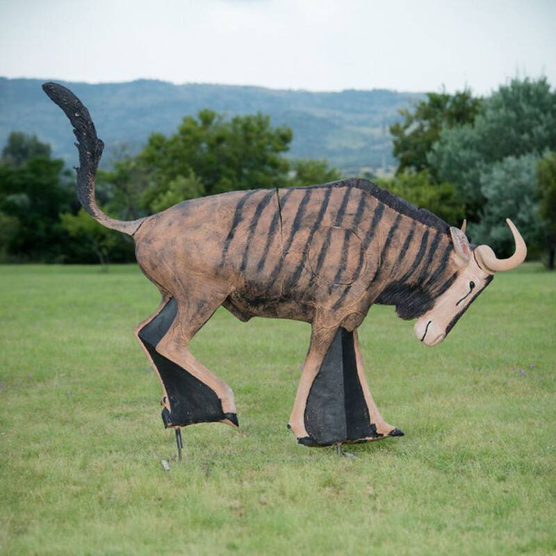 Wildcrete Streifengnu / Antilope 3D Target für Bogenschießen