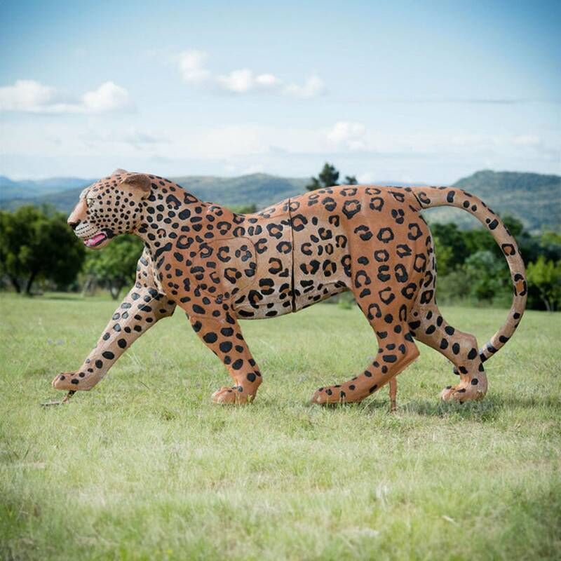 Wildcrete Leopard 3D Target für Bogenschießen