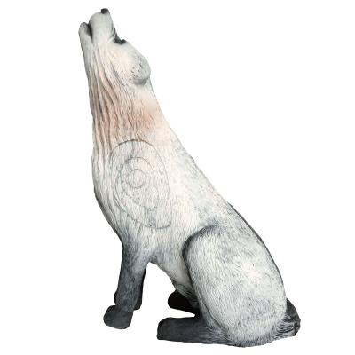 LEITOLD Weißer Wolf 3D Target für Bogenschießen