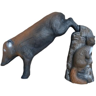 LEITOLD Keiler / Wildschwein 3D Target für Bogenschießen