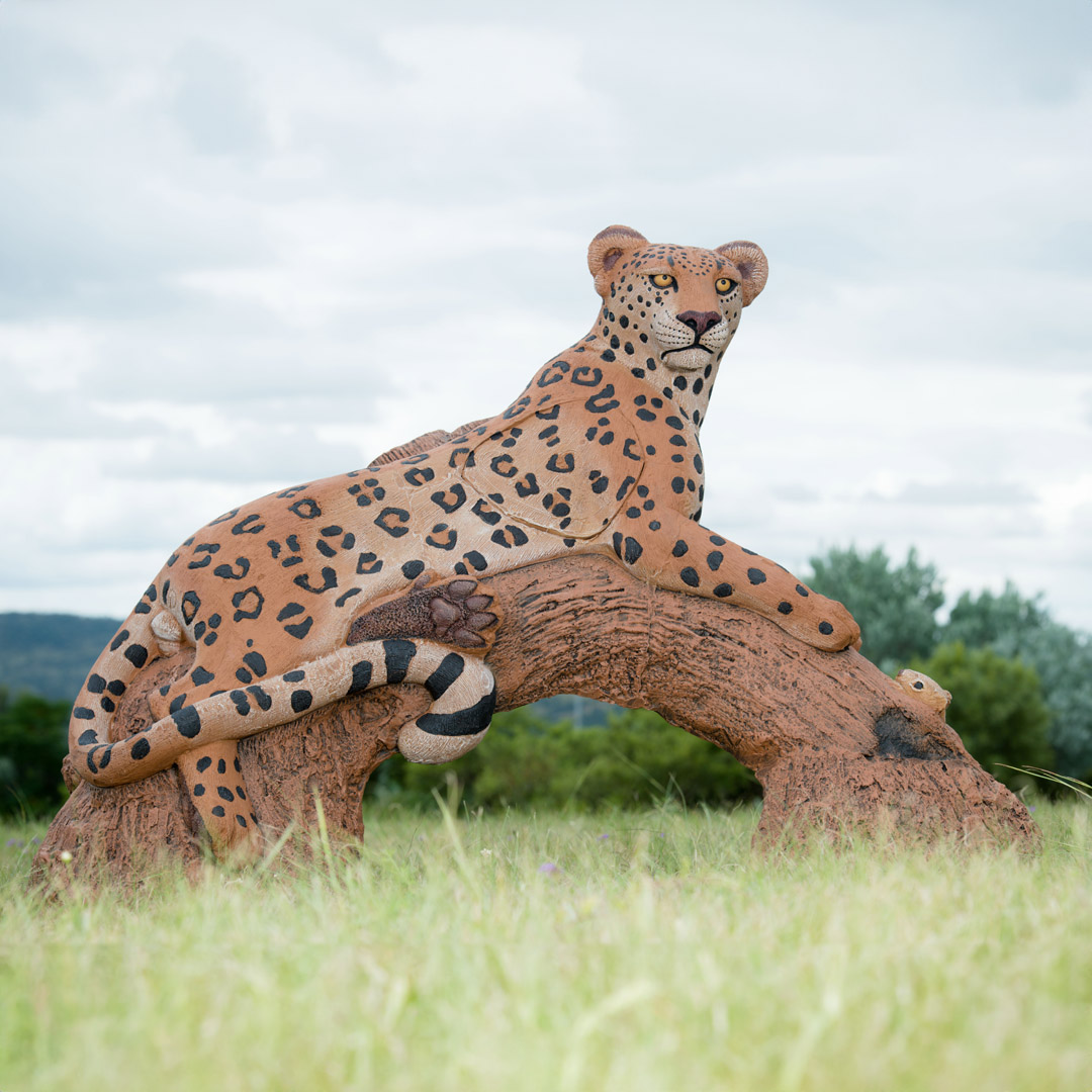 Wildcrete Leopard 3D Target für Bogenschießen