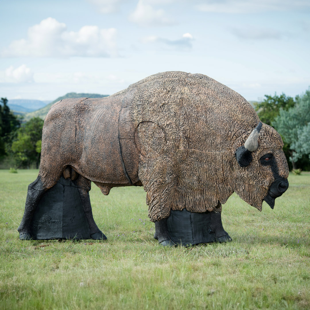Wildcrete Wisent / Bison 3D Target für Bogenschießen
