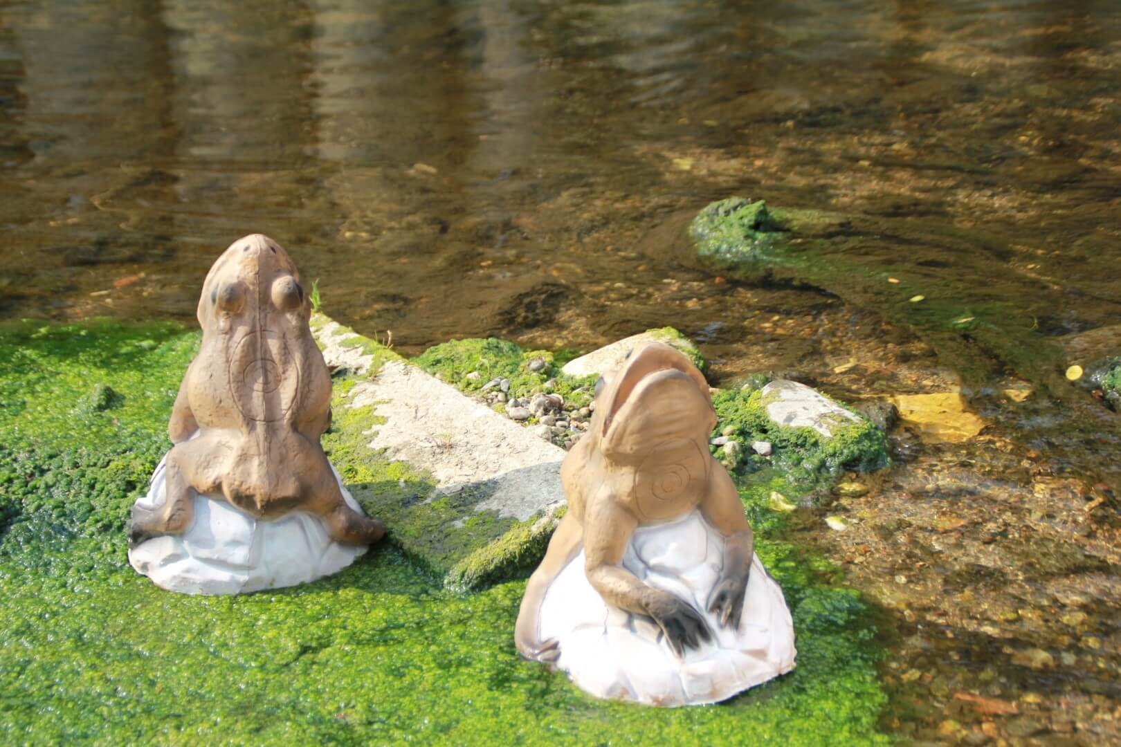 ITALESPANSO Kröte / Frösche 3D Target für Bogenschießen