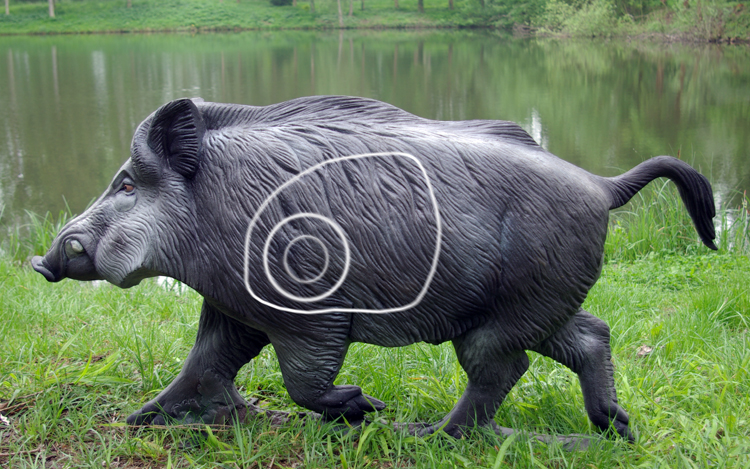 NATURFOAM Wildschwein / Keiler 3D Target für Bogenschießen