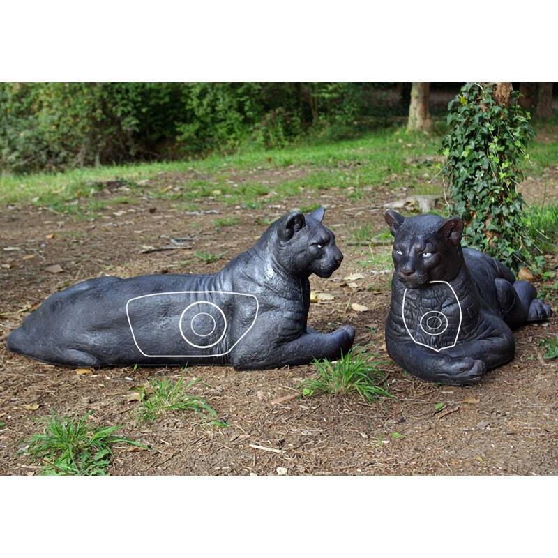 NATURFOAM Panther 3D Target für Bogenschießen