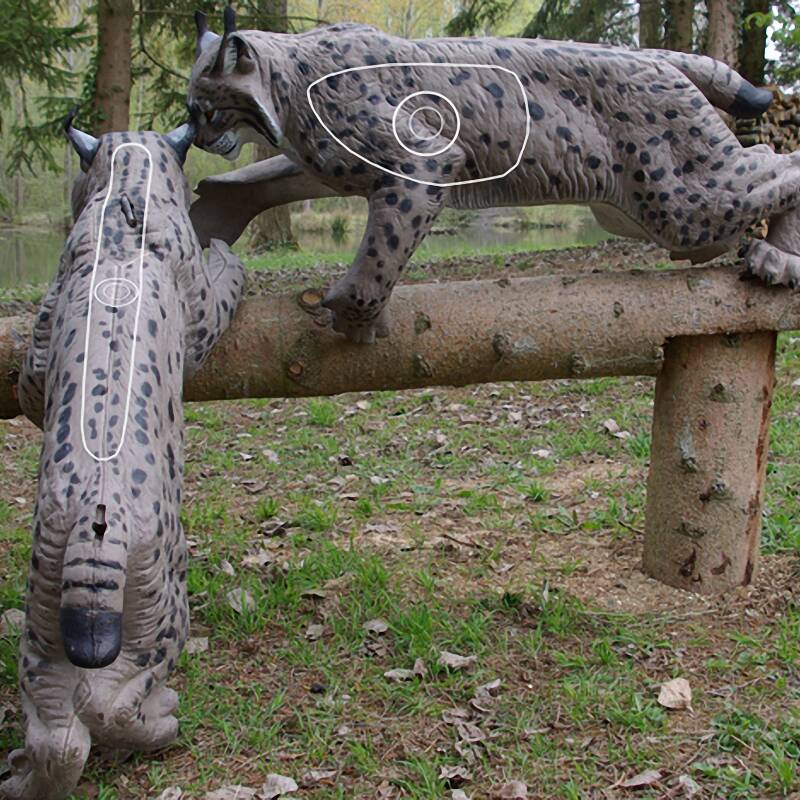 NATURFOAM Luchs 3D Target für Bogenschießen