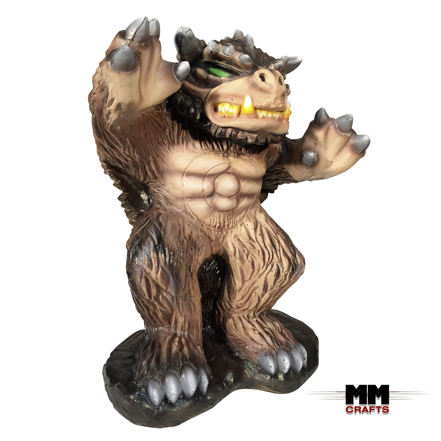 MM-CRAFTS Waldtroll braun 3D Target für Bogenschießen