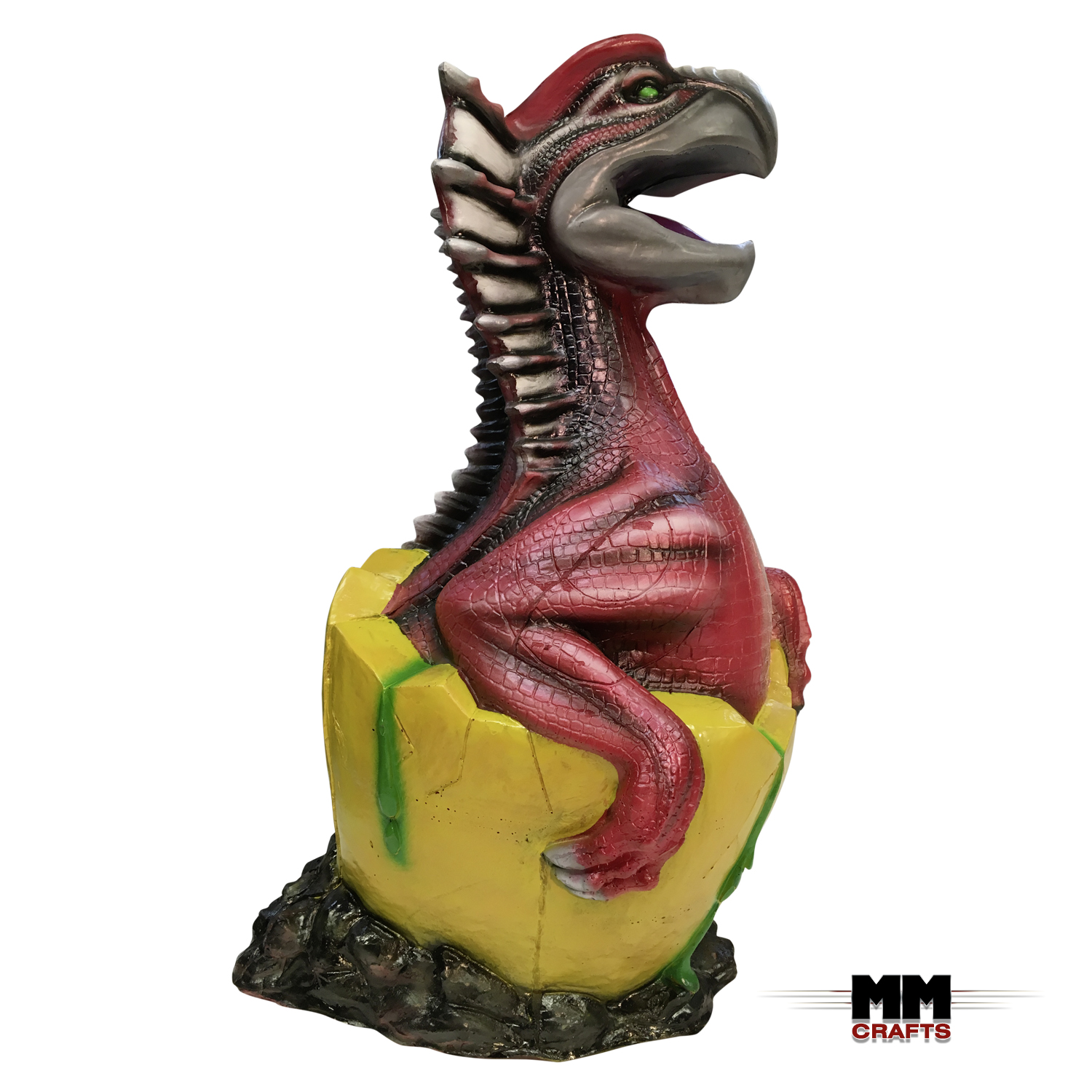 MM-CRAFTS Drachenküken 3D Target für Bogenschießen