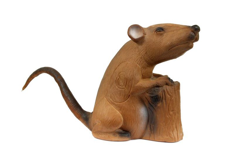 LONGLIFE Ratte 3D Target für Bogenschießen