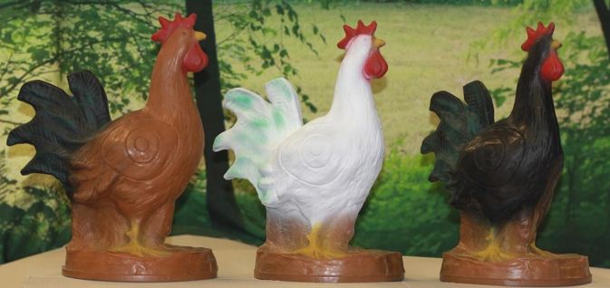 ITALESPANSO Hahn / Huhn 3D Target für Bogenschießen