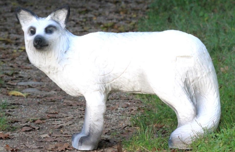 ITALESPANSO Polarfuchs 3D Target für Bogenschießen