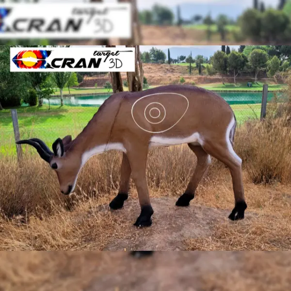CRAN TARGET 3D Antilope 3D Target für Bogenschießen