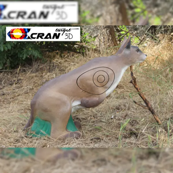 CRAN TARGET 3D Karakal / Katze 3D Target für Bogenschießen