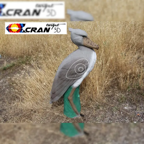 CRAN TARGET 3D Schuhschnabel 3D Target für Bogenschießen
