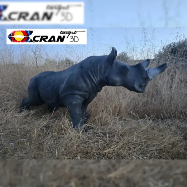 CRAN TARGET 3D Nashorn 3D Target für Bogenschießen