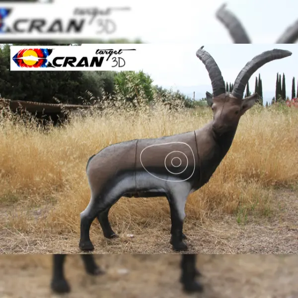CRAN TARGET 3D Steinbock 3D Target für Bogenschießen