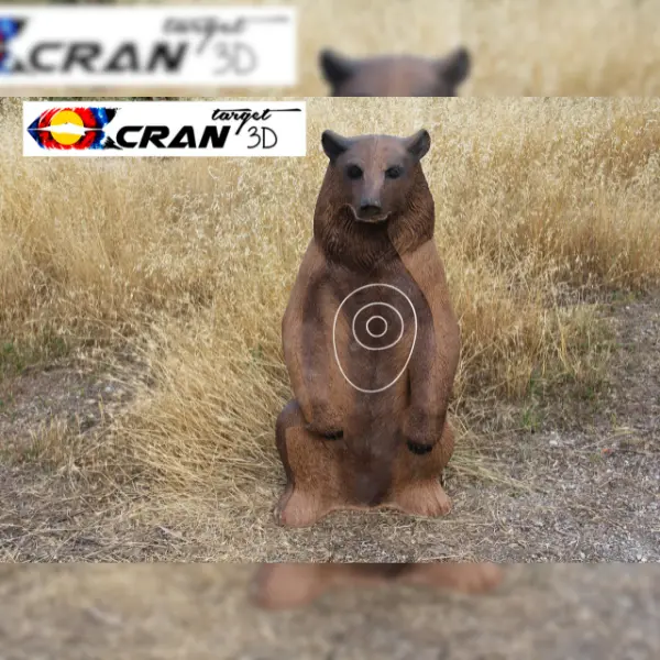 CRAN TARGET 3D Bär 3D Target für Bogenschießen
