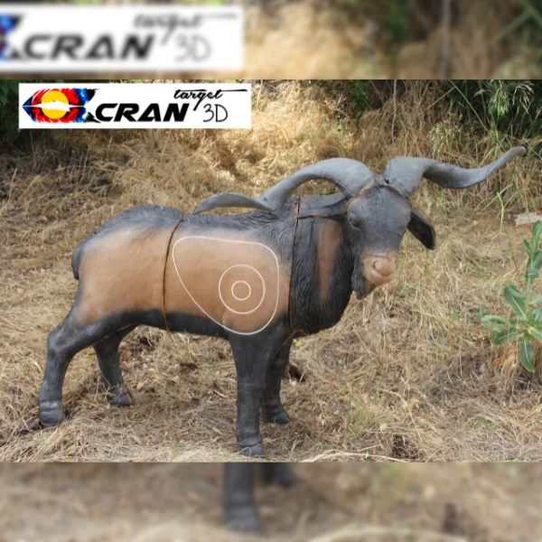 CRAN TARGET 3D Wildziege 3D Target für Bogenschießen