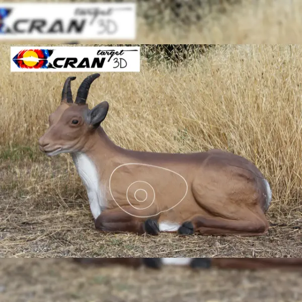 CRAN TARGET 3D Ziege 3D Target für Bogenschießen