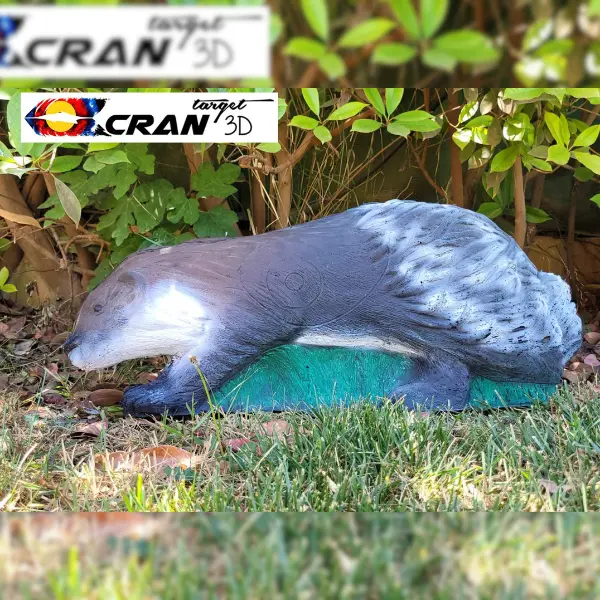 CRAN TARGET 3D Stachelschwein 3D Target für Bogenschießen