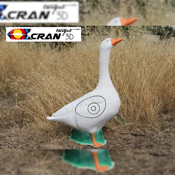 CRAN TARGET 3D Gans 3D Target für Bogenschießen