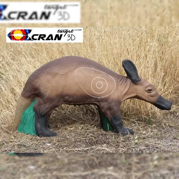 CRAN TARGET 3D Erdferkel 3D Target für Bogenschießen