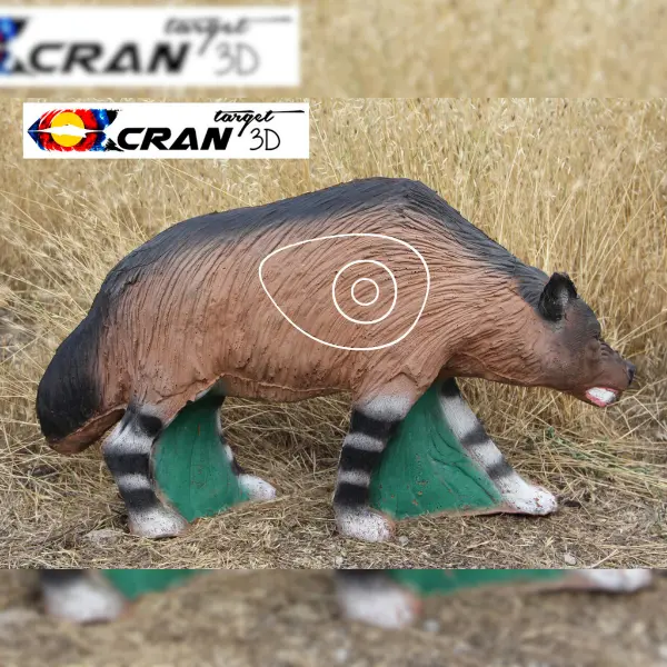 CRAN TARGET 3D Hyäne 3D Target für Bogenschießen
