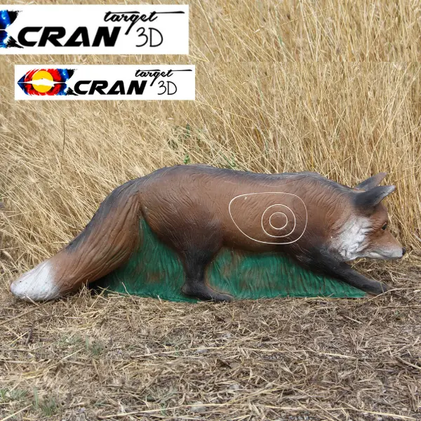 CRAN TARGET 3D Fuchs 3D Target für Bogenschießen