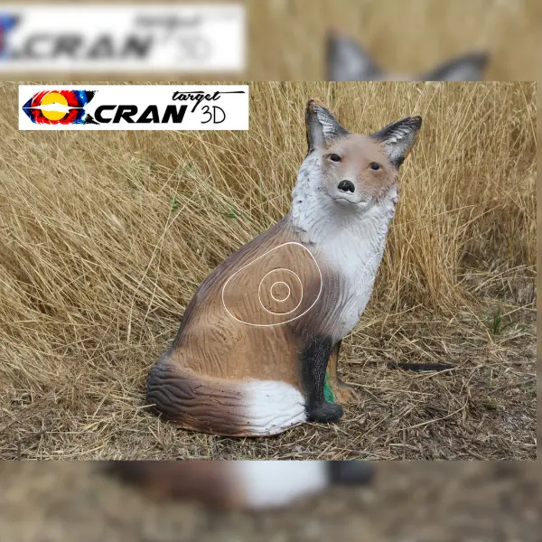 CRAN TARGET 3D Fuchs 3D Target für Bogenschießen