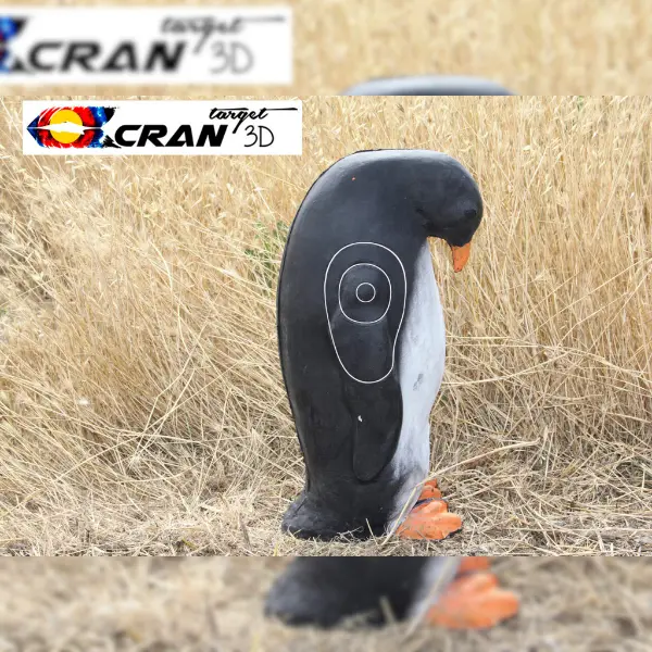CRAN TARGET 3D Pinguin 3D Target für Bogenschießen