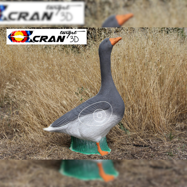 CRAN TARGET 3D Gans 3D Target für Bogenschießen
