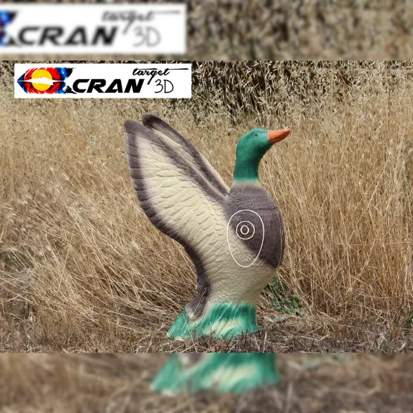 CRAN TARGET 3D Ente / Stockente 3D Target für Bogenschießen