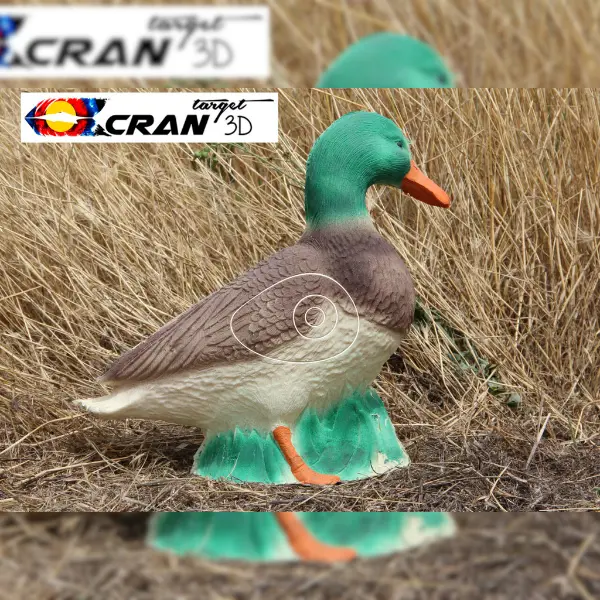 CRAN TARGET 3D Ente / Stockente 3D Target für Bogenschießen