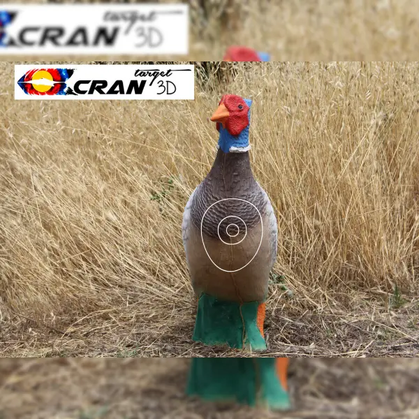 CRAN TARGET 3D Fasan 3D Target für Bogenschießen