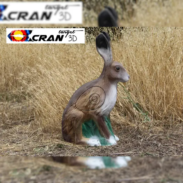 CRAN TARGET 3D Hase 3D Target für Bogenschießen